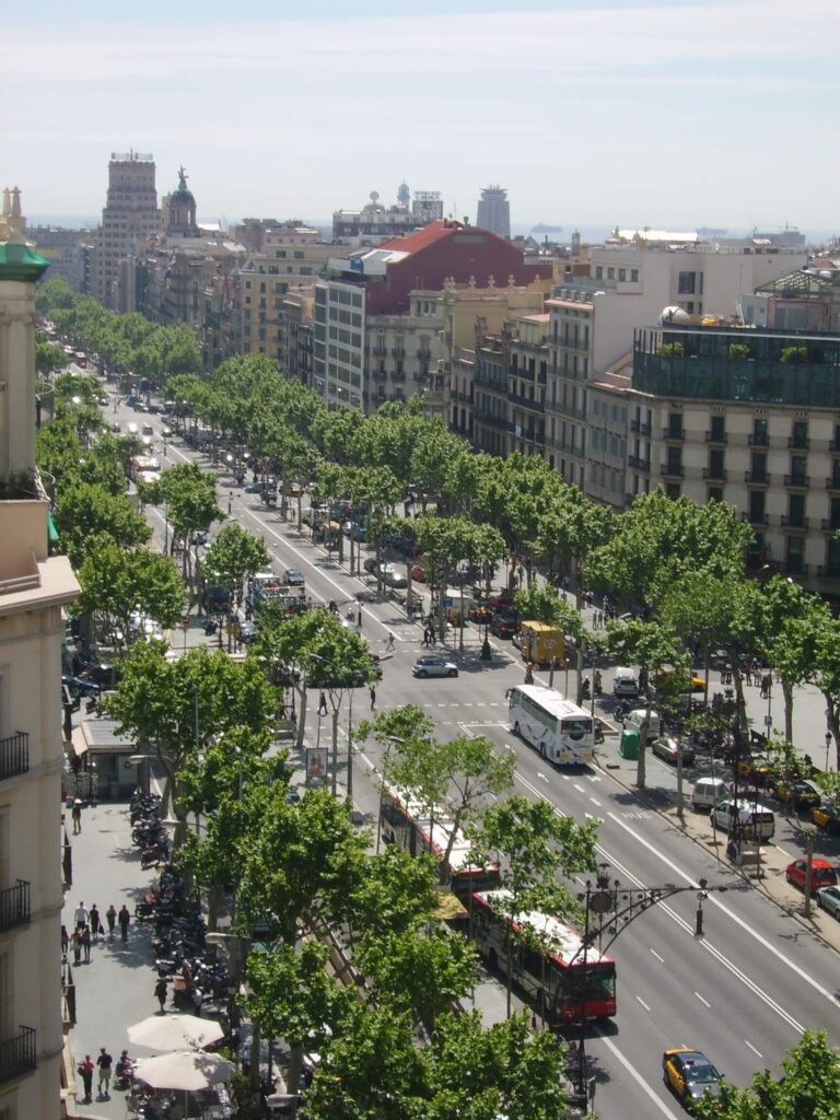 Paseo de Gracia, Barcelone