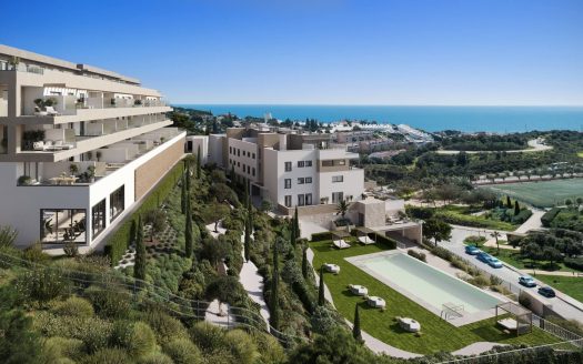 Exterior general vistas mar Almare La Cala de Mijas