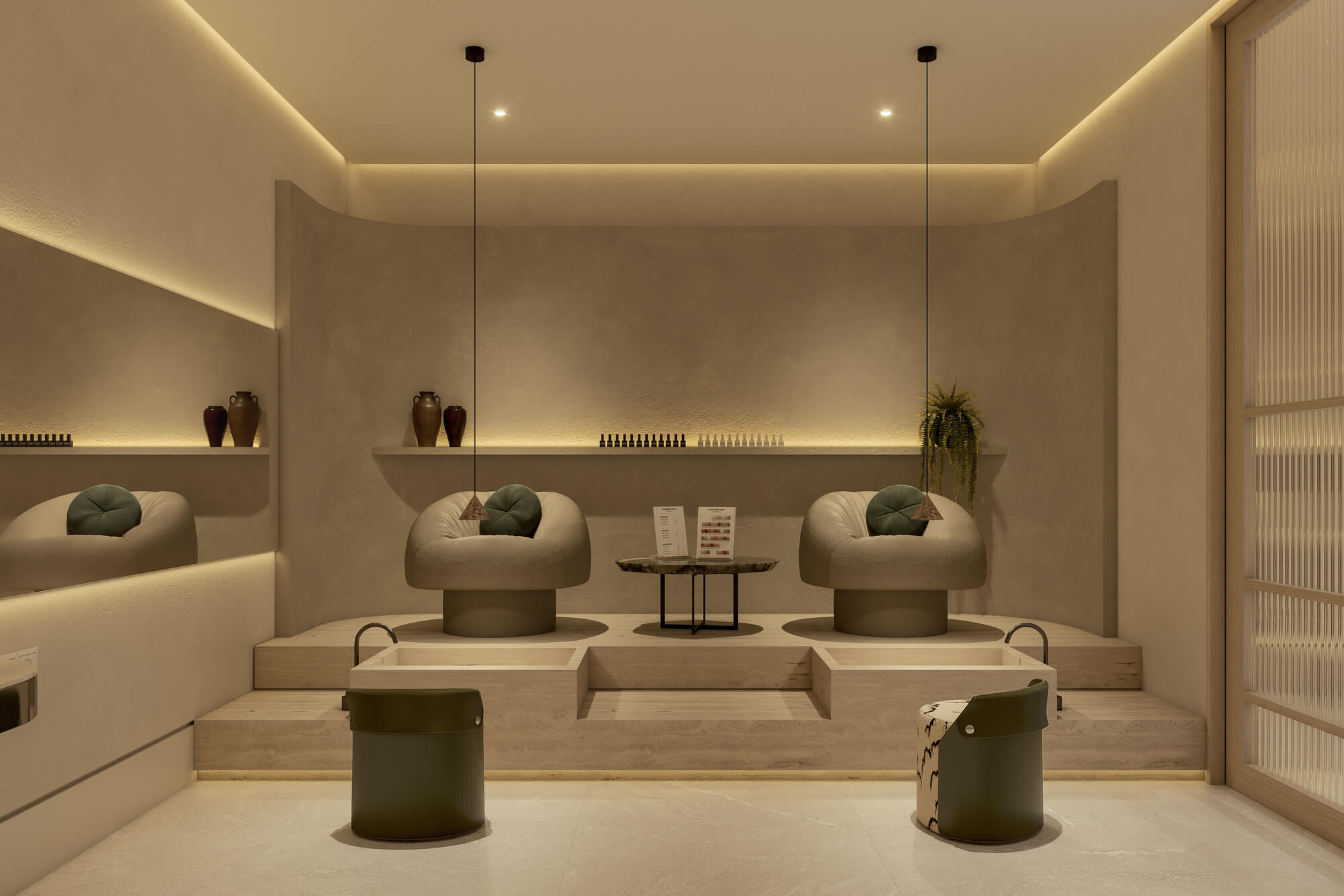 Massageruimte in de spa